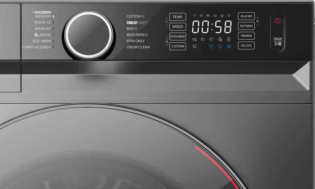 Máy Giặt Toshiba Inverter TW-BK105G4V(SS) 9.5Kg - Ảnh 5