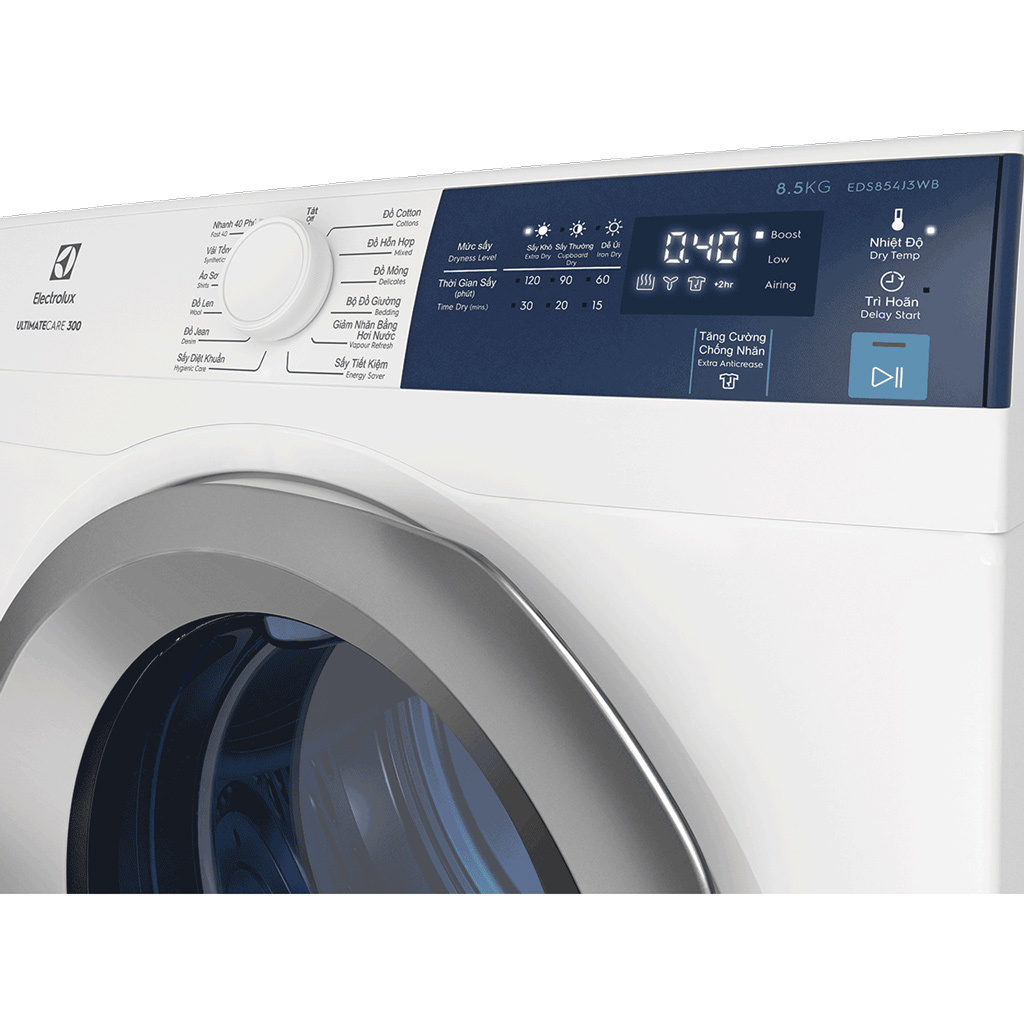 Máy Sấy Quần Áo Electrolux EDS854J3WB - Ảnh 6