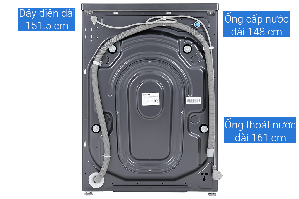 Máy Giặt Toshiba Inverter TW-BK115G4V(MG) 10.5 Kg - Ảnh 9
