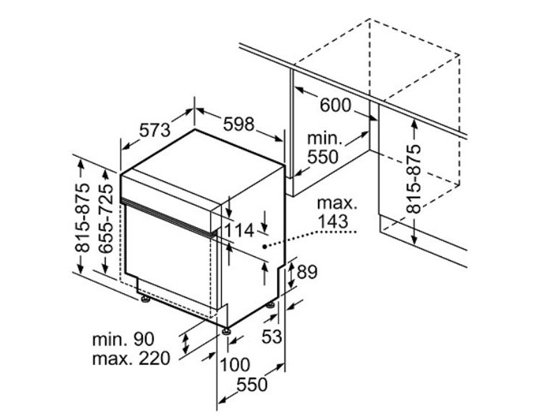 Máy Rửa Bát Bosch SMI6ZCS16E 14 Bộ Series 6 - Ảnh 2