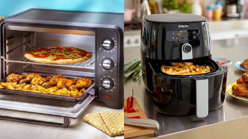 Mách bạn nên mua nồi chiên không dầu hay lò nướng để nấu ăn tiện lợi