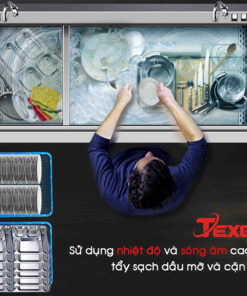 Máy rửa chén bát công nghiệp UltraSonic Texgio Luxury TGU-2400XD