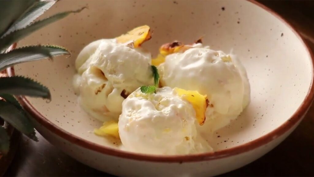 3 cách làm kem dứa (thơm) đơn giản chua ngọt mát lạnh giải nhiệt cực đã | Kithome