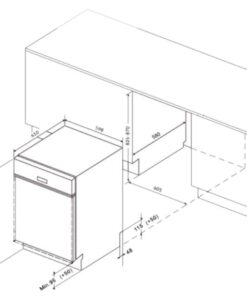 Máy rửa bát Eurosun SMS81EU19EB