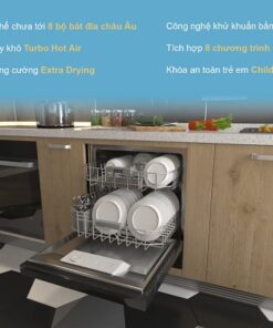 Alternative view of Máy rửa bát Lorca TA 916 DWB