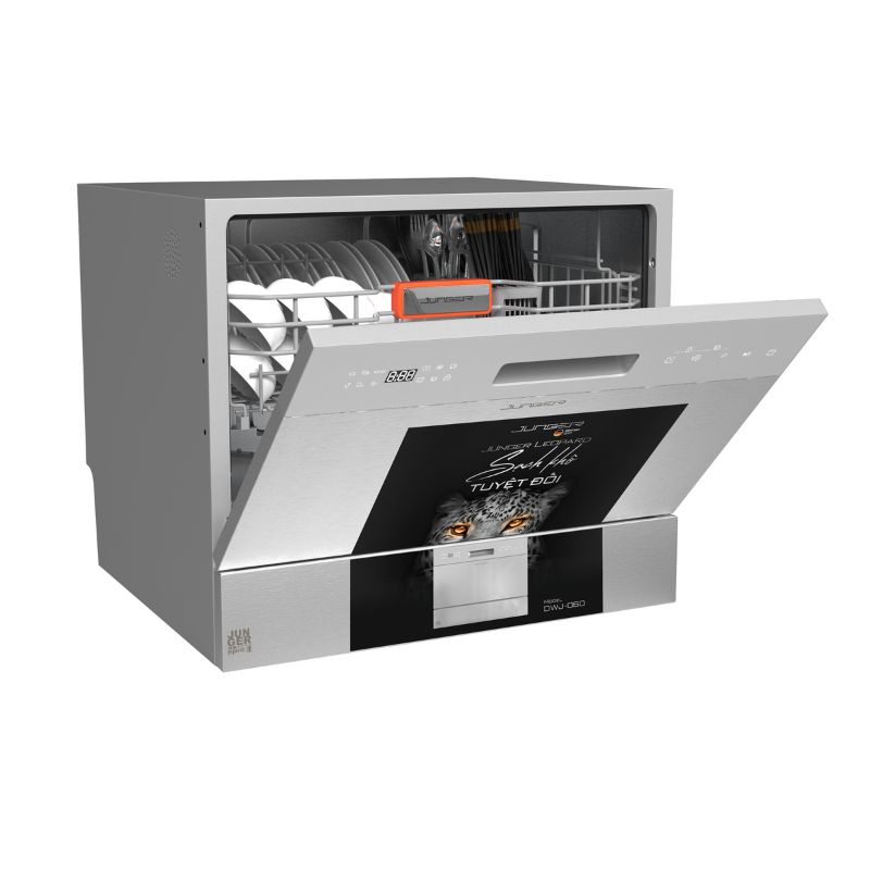 Máy rửa bát mini Junger Model DWJ-060 - Ảnh 2