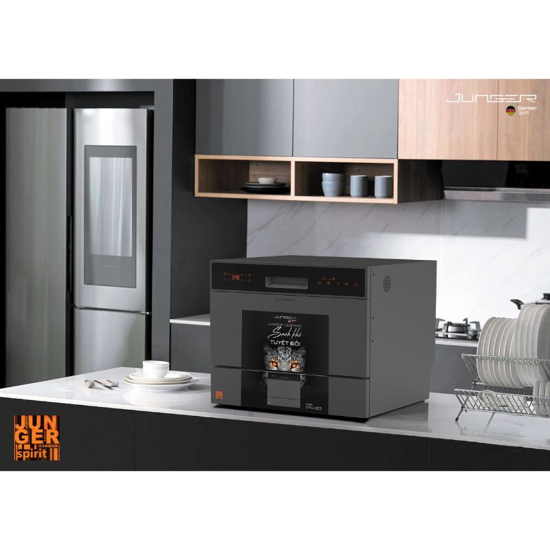 Máy rửa bát mini Junger Model DWJ-063 - Ảnh 3