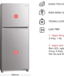 Alternative view of Tủ lạnh Mitsubishi Electric Inverter 635 lít MR-LA78ER-GSL