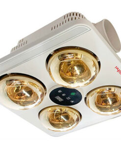 Đèn sưởi nhà tắm 4 bóng âm trần Kohn BU06G