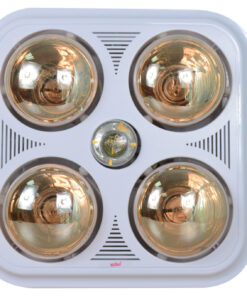 Đèn sưởi nhà tắm Braun Kohn BU04G 4 bóng (Có điều khiển)