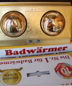 Đèn sưởi nhà tắm Heizen 2 bóng HE-2B (gold)