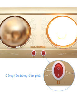 Đèn sưởi nhà tắm Sunhouse SHD3812