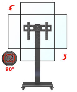Giá treo đứng TV ErgoTek E1290 32 - 65 inch xoay ngang, dọc