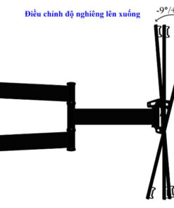 Giá treo tivi góc xoay đa năng X1T399 (32 - 55 inch)