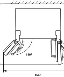 Tủ lạnh Side by side Hafele HF-SB6321FB (534.14.110)
