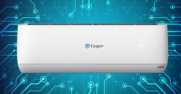 Cách check lỗi, bảng mã lỗi điều hòa Casper đầy đủ nhất 2025