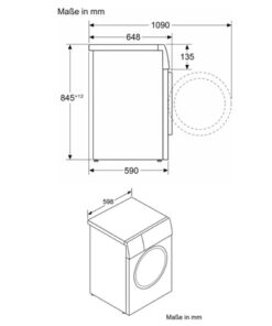 Máy giặt Bosch WGB256A90 serie 8 10kg