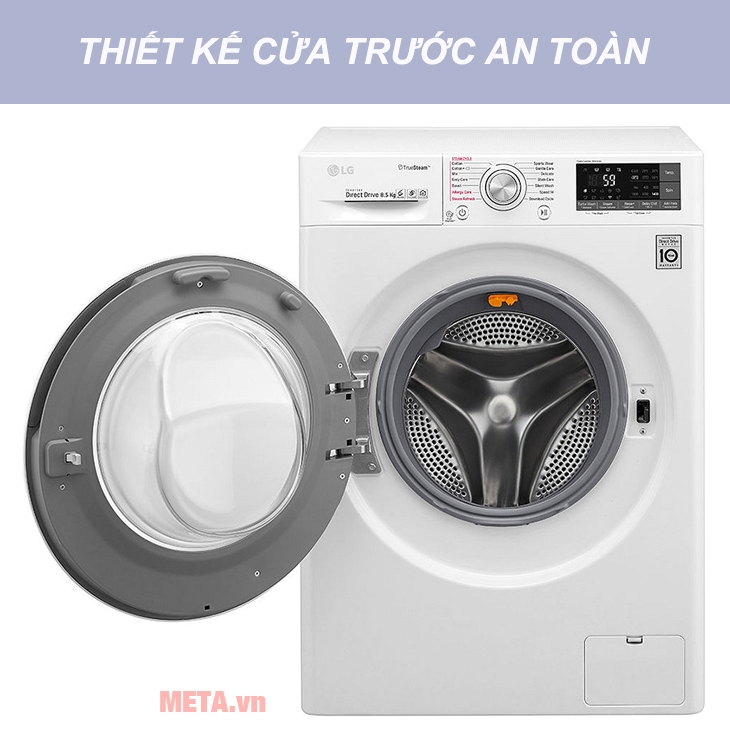 Máy giặt lồng ngang LG inverter FC1485S2W - 8.5 kg