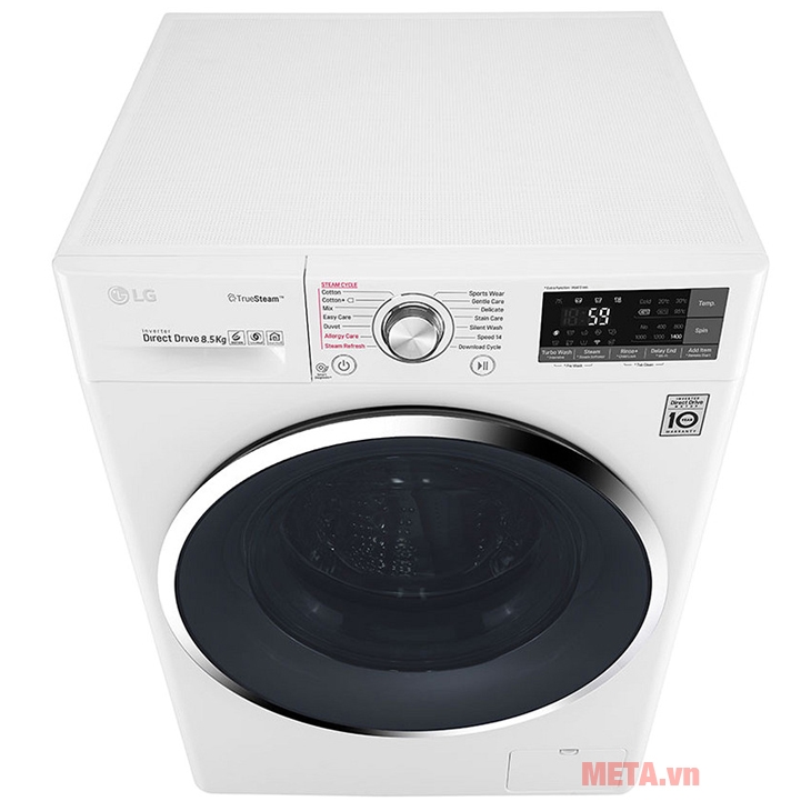 Máy giặt lồng ngang LG inverter FC1485S2W - 8.5 kg