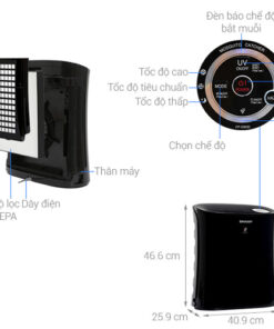 Máy lọc không khí và bắt muỗi Sharp FP-GM30E-B (21m2)