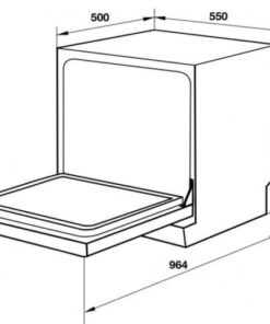 Máy rửa chén để bàn Hafele HDW-T5551B (538.21.340)