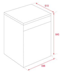 Máy rửa chén Teka 13 bộ LP8 650 SS TTH