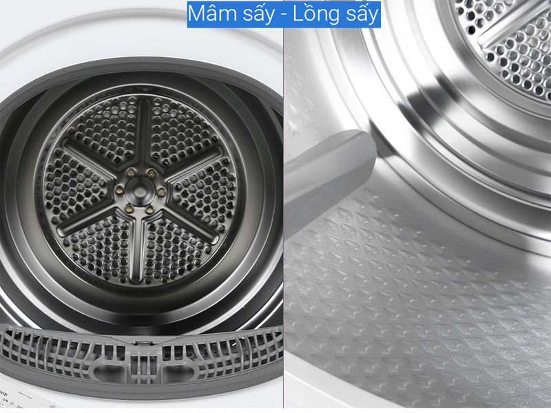 Máy sấy thông hơi Beko 9kg DA9112RX0WB