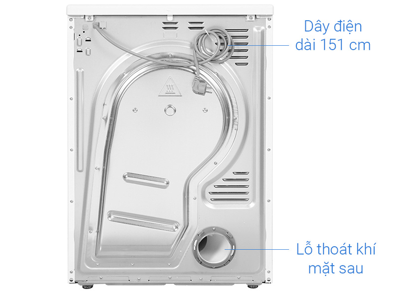 Máy sấy thông hơi Beko 9kg DA9112RX0WB