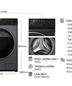 Máy giặt Panasonic Inverter 10kg NA-V10FC1LVT