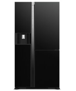 Tủ lạnh Hitachi Inverter 569 lít R-MX800GVGV0(GBK) 3 cánh, kính đen