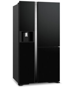 Tủ lạnh Hitachi Inverter 569 lít R-MX800GVGV0(GBK) 3 cánh, kính đen