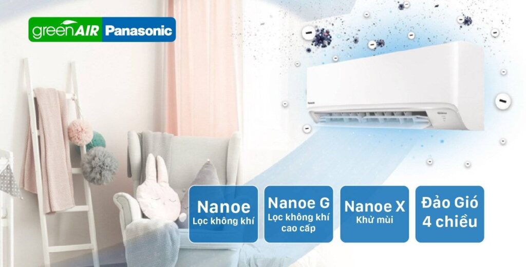 Điều hòa Multi Panasonic CU-5Z100WBH-8 và những công nghệ nổi bật của sản phẩm