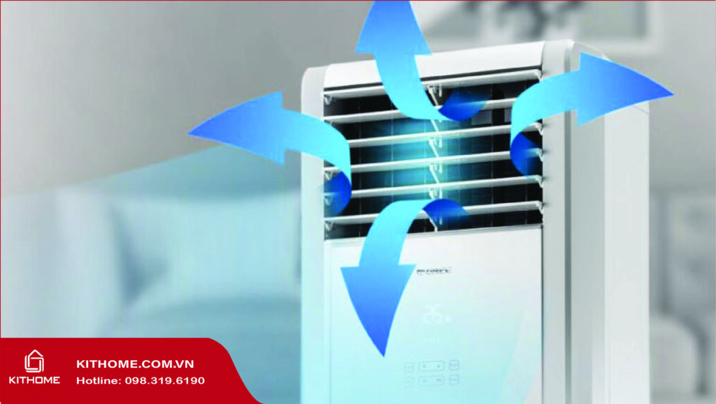 Điều hòa cây 1 chiều Gree GVC30AMXH-K6NNC7B lựa chọn hoàn hảo cho không gian sống hiện đại