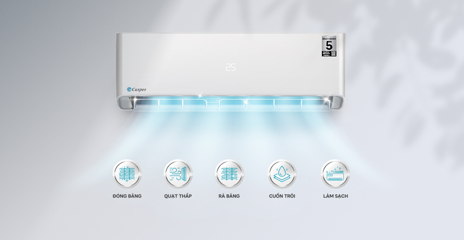Review điều hòa Casper 1 chiều 9000btu SC-09FB36A mới ra mắt năm 2025