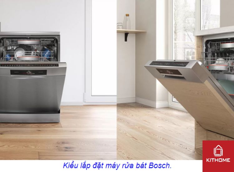 Điểm giống nhau giữa máy rửa bát Kuchen và Bosch