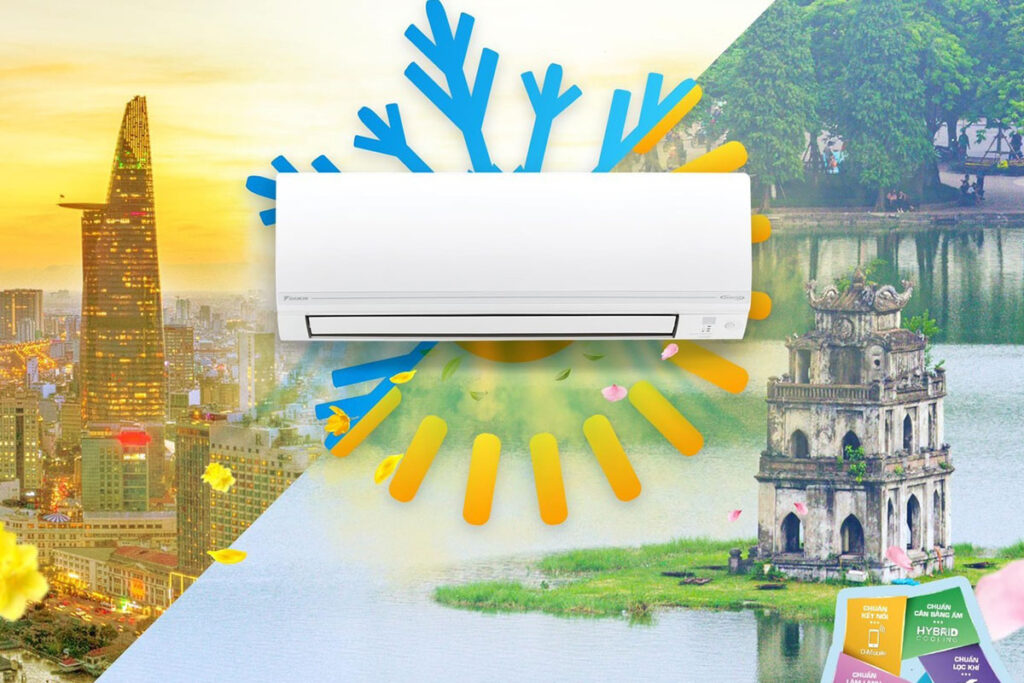 Điều hòa Daikin 2 chiều FTHF25XVMV – Top 5 lý do bạn không thể bỏ qua