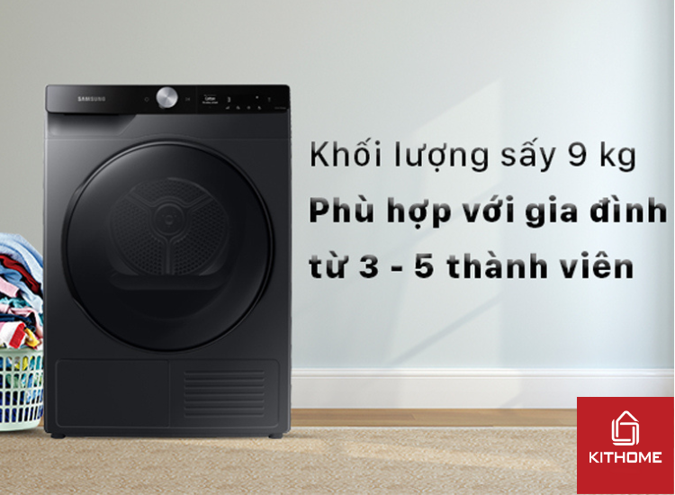 Top 5 công nghệ hiện đại trên Máy sấy quần áo bơm nhiệt Samsung DV90T7240BBSV đáng sở hữu