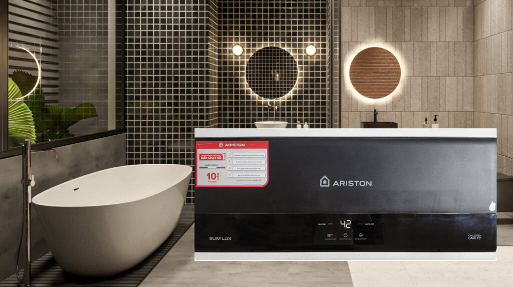 Vì sao bình nóng lạnh Ariston Slim3 20 LUX được nhiều gia đình sử dụng?