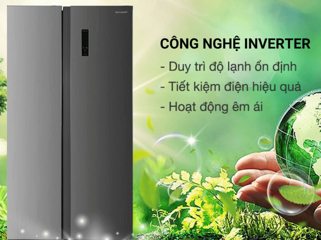 Tủ Lạnh Sharp SJ-SBX440V-SL – Lựa chọn hoàn hảo cho gia đình nhỏ