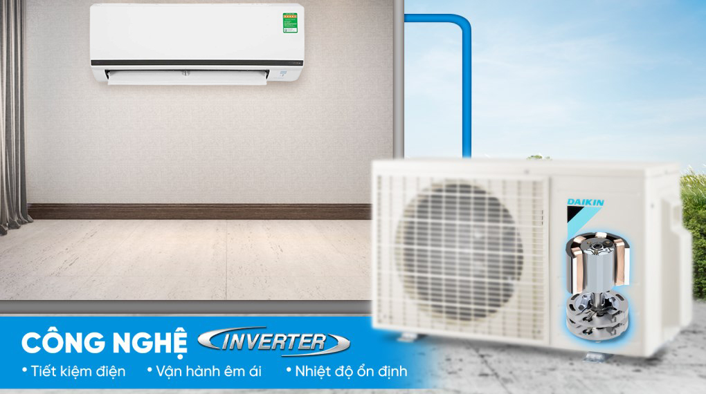 Sở hữu ngay điều hòa Daikin inverter FTKB35YVMV an tâm từng trải nghiệm