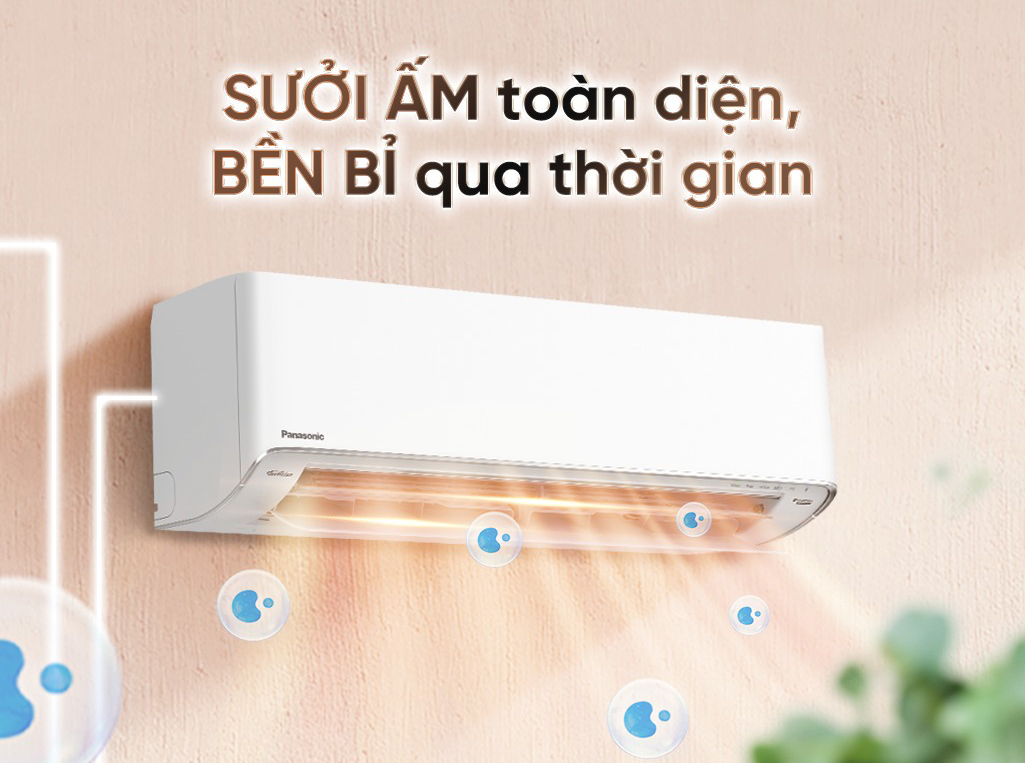 5 Lý do điều hòa Panasonic 2 chiều 9000btu CS-XZ9BKH-8 là lựa chọn tốt?