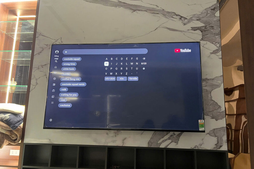 Google tivi Sony 75 inch 4K KD-75X85L