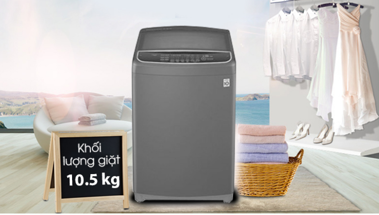 6 lý do bạn nên lựa chọn Máy Giặt LG Inverter 10.5Kg T2350VSAB