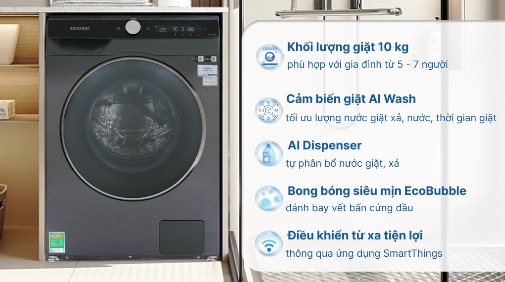 Top 4 mẫu máy giặt samsung chất lượng được nhiều người đánh giá cao