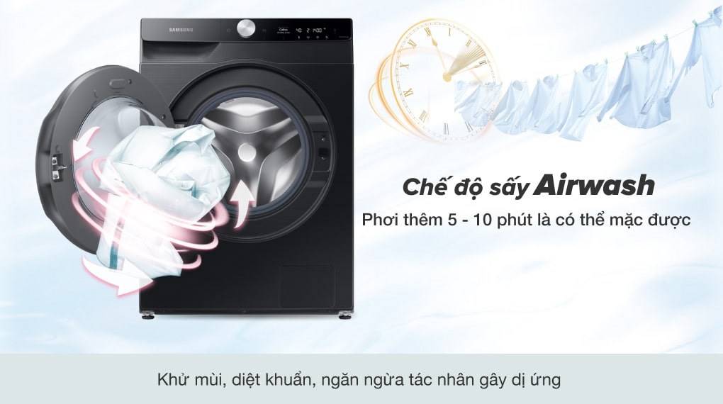 Liệt kê những công nghệ trên chiếc Máy Giặt Sấy Samsung 11Kg Sấy 7Kg WD11T734DBX/SV