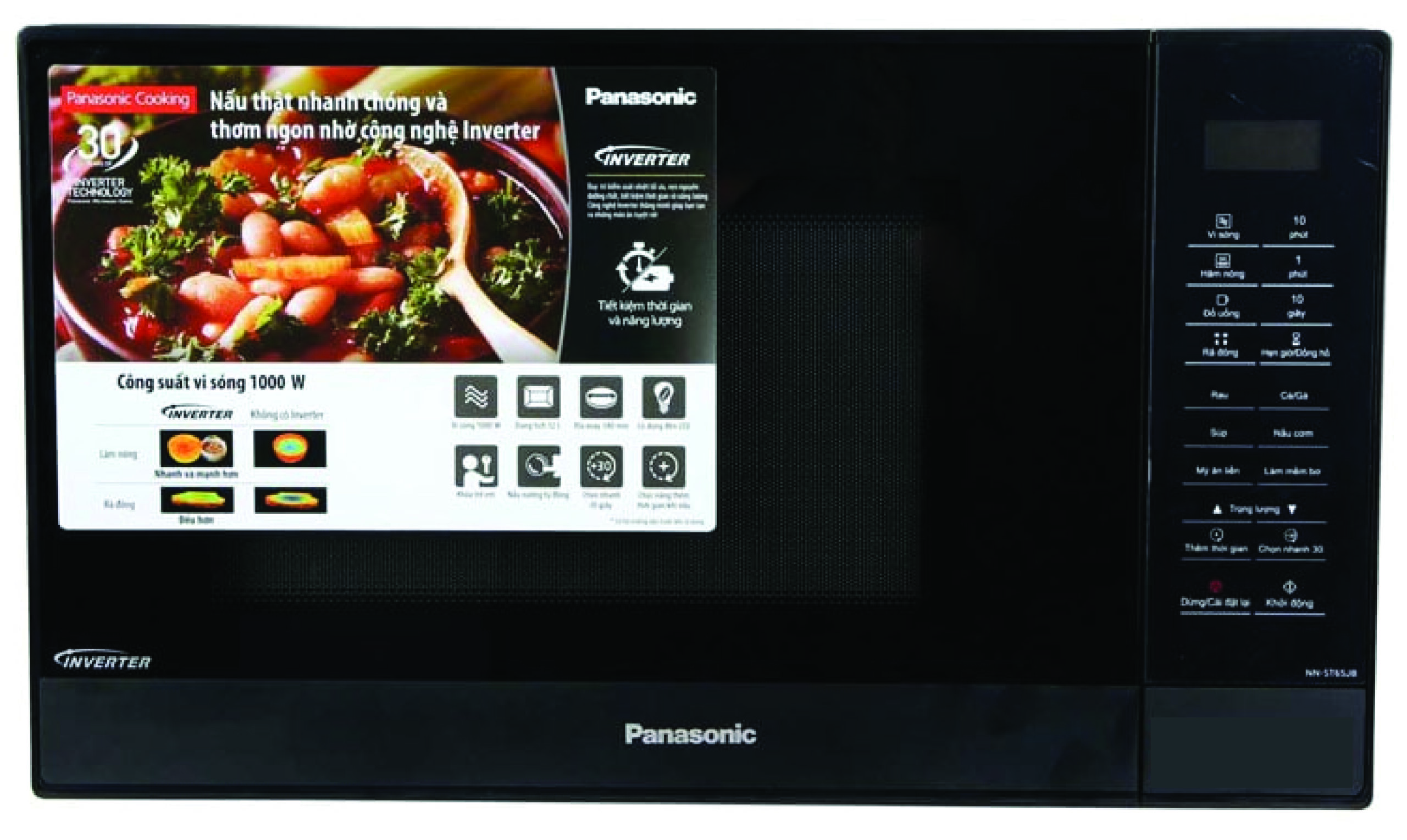 Lò vi sóng Panasonic NN-ST65JBYUE 32 lít