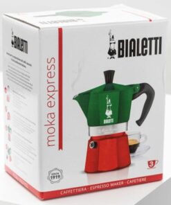 Ấm pha cà phê Bialetti Moka Express 3TZ Tricolore 0005322/NP