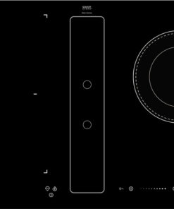 Bếp điện từ kết hợp hút mùi Hafele HC-IHH80A 539.66.698