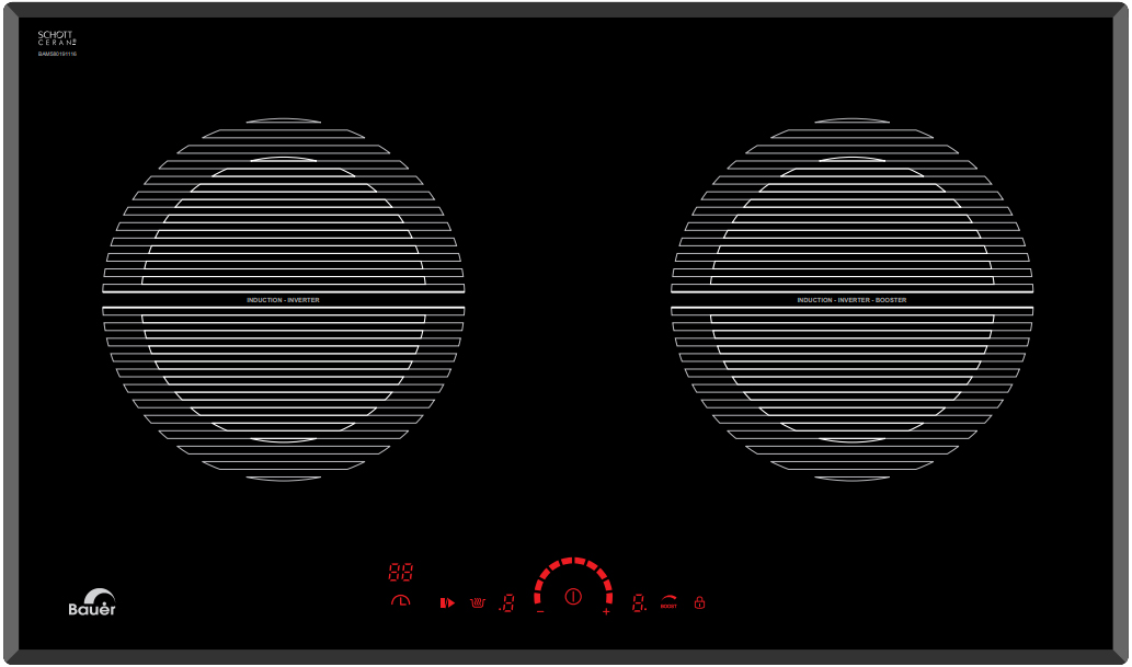 Bếp từ Bauer BE58GTC