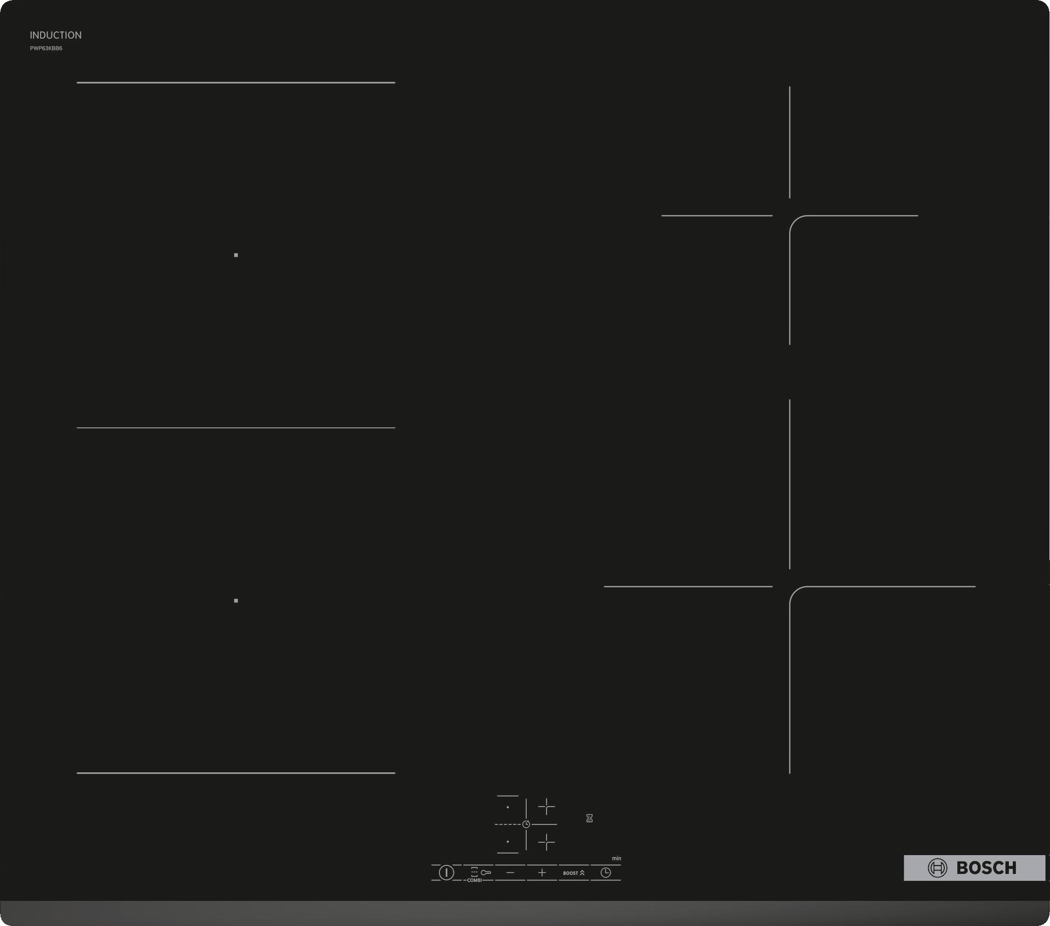 Bếp từ Bosch PWP63KBB6E